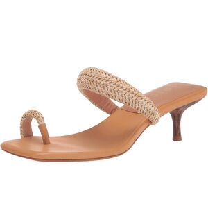 Joie Tan Woven Strap Heels